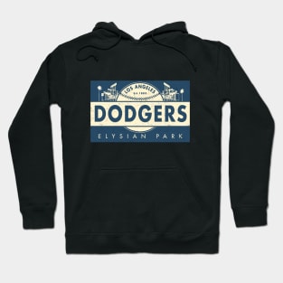 Throwback Dodgers by Buck Tee Hoodie